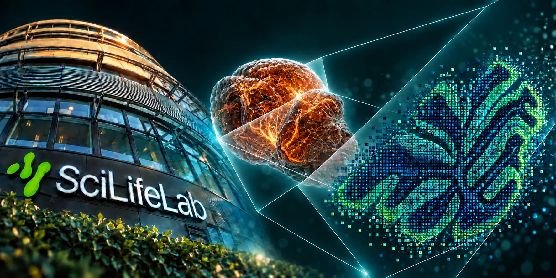SciLifeLab, a human brain and spatial biology data visualisation